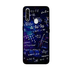 Ốp Lưng in cho Oppo A31 Mẫu Họa Tiết Số Học - Hàng Chính Hãng