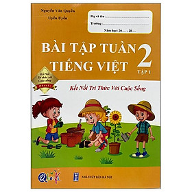 BàI Tập Tuần Tiếng Việt 2 - Tập 1 (Kết Nối - 2022)