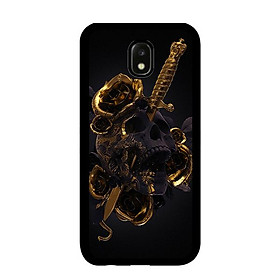 Ốp lưng cho Samsung Galaxy J3 Pro nền hoa vàng 1 - Hàng chính hãng