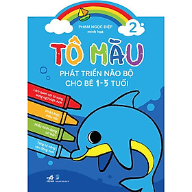 Sách - Bộ Tô màu phát triển não bộ cho bé 1-5 tuổi (10 cuốn lẻ) - Nhã Nam Official