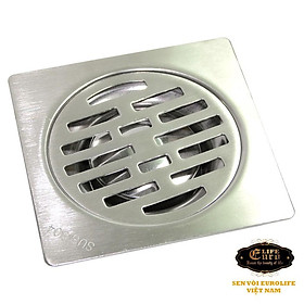 Hố ga Inox SUS 304,10x10cm Eurolife EL-HG11