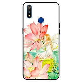 Ốp lưng in cho Realme 3 Mẫu Cô Gái Trung Hoa