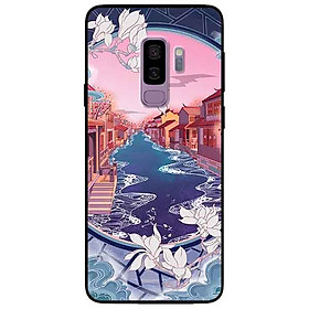 Ốp lưng in cho Samsung S9 Plus Mẫu Khung Cảnh