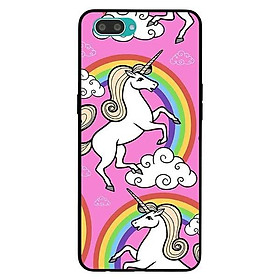 Ốp lưng dành cho Oppo A3s - Realme C1 - A12e - Realme 2 mẫu Họa Tiết Ngựa Cầu Vòng