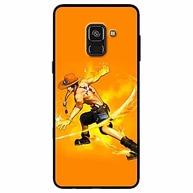 Ốp lưng dành cho Samsung A8 Plus mẫu OnePie Lửa