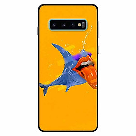 Ốp lưng dành cho Samsung S10 Plus mẫu Cá Mập Mờ
