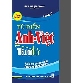 Sách - Từ Điển Anh - Việt 105.000 Từ - Hồng Ân