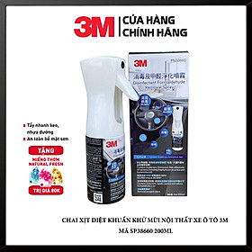Chai xịt khử mùi - diệt khuẩn 3M Air Freshener Spray 38660 200ml