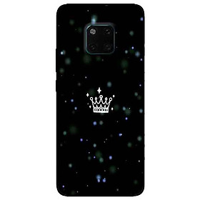 Ốp lưng in cho Huawei Mate 20 Pro Mẫu Nam Vương Miệng