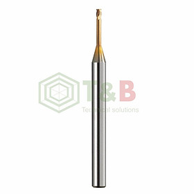 Dao Phay Bo Góc R 4 Me D8xR0.5x24x100L Union Tool Model HRRS4080-05-24S,Dao phay ngón gia công sau nhiệt