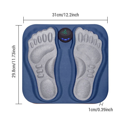 Thảm Massage Chân Xung Điện Kachi MK424 Pin Sạc - Giảm Đau Mỏi, Cải Thiện Tuần Hoàn Máu - hàng chính hãng