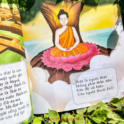 Sách tương tác Thiện Lành như Phật: Đức Phật Ở Đâu? dành cho trẻ em 6-10 tuổi