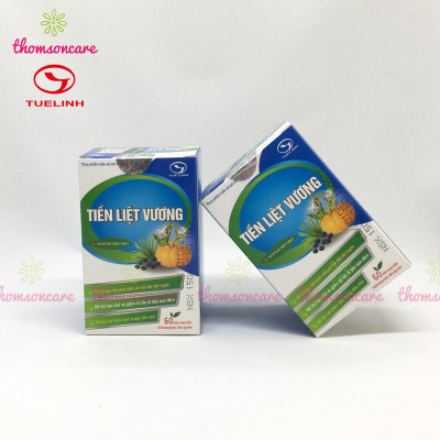 Tiền liệt vương - Hỗ trợ giảm tiểu đêm, tiểu buốt - Hộp 60 viên chính hãng Tuệ linh