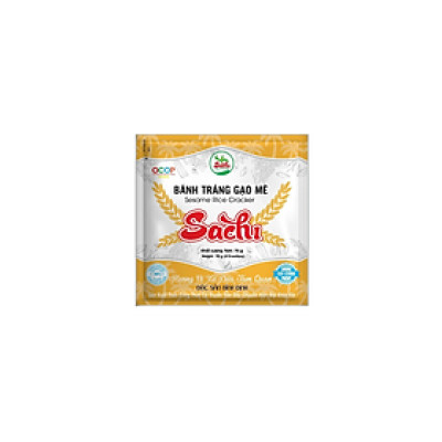 Bánh tráng gạo mè nướng - Thùng 5 gói