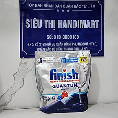 Viên Rửa Chén Bát Finish Powerball Quantum 25 viên