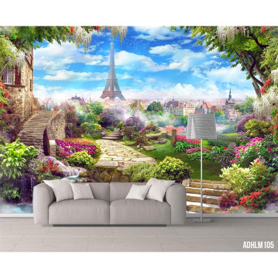 Tranh dán tường phong cảnh