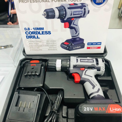 MÁY KHOAN PIN 20V LI-ION MAKUTE CD027- HÀNG CHÍNH HÃNG