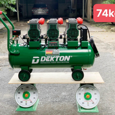 MÁY NÉN KHÍ KHÔNG DẦU 100L  DK-AC59100 DEKTON 
-HÀNG CHÍNH HÃNG