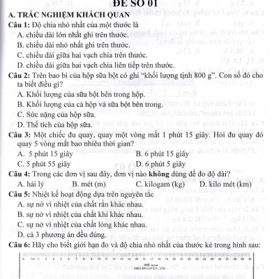  Tuyển Tập Đề Kiểm Tra Định Kì Khoa Học Tự Nhiên -HA (Theo Chương Trình Giáo Dục Phổ Thông Mới)