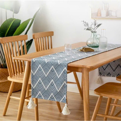 Khăn trải bàn, khăn decor kê tủ tivi bàn ăn trang trí nhà cửa