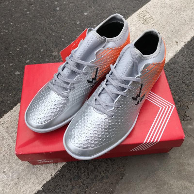 Giày bóng đá WWWika Flash cổ thun bạc cao cấp 2022_2023