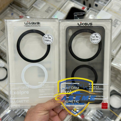 Ốp Lưng Dành Cho ViVo X200 Pro / X200 Ultra Chính Hãng Likgus – Hút Nam Châm, Viền TPU Dẻo, Bảo Vệ Toàn Diện - Hàng Chính Hãng