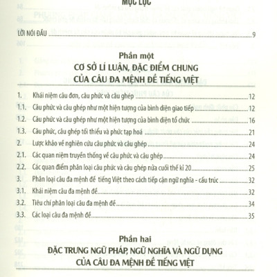 Câu Đa Mệnh Đề Tiếng Việt Trên Bình Diện Dạy Tiếng