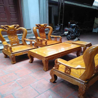 bộ bàn ghế minh quốc đào lim nam phi