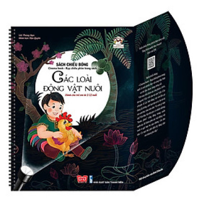Sách Tương Tác - Sách Chiếu Bóng - Cinema Book - Rạp Chiếu Phim Trong Sách - Các Loài Động Vật Nuôi - Đinh Tị Books