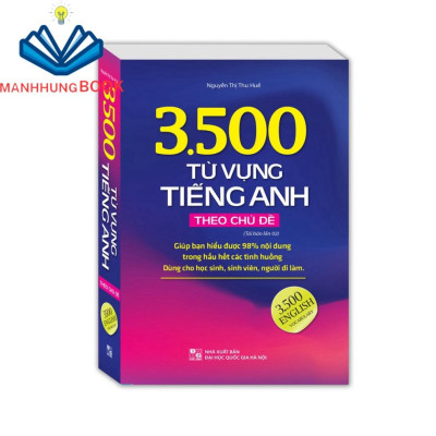 Sách - 5500 từ vựng tiếng Anh thông dụng nhất và 3500 từ vựng tiếng Anh theo chủ đề (bản màu)