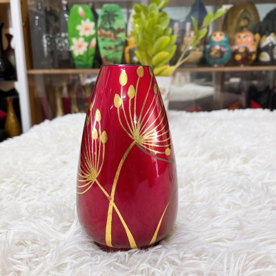 Bình bắp sơn mài cao cấp Thanh Bình Lê cắm hoa, trang trí nhà cửa, văn phòng, kệ tủ, làm quà tặng ý nghĩa