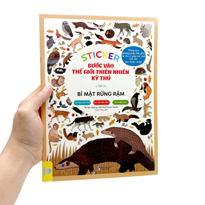 Sticker Bước Vào Thế Giới Thiên Nhiên Kỳ Thú - Tập 2 - Bí Mật Rừng Rậm