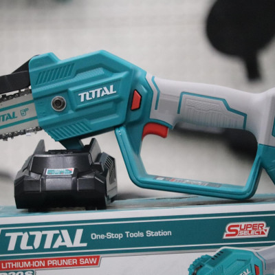 MÁY CƯA XÍCH DÙNG PIN 20V (1 pin 2.0AH +sạc ) TOTAL TGSLI20581 - HÀNG CHÍNH HÃNG