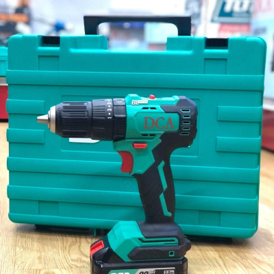 MÁY KHOAN ĐỘNG LỰC KHÔNG CHỔI THAN DÙNG PIN 20V/2AH DCA ADJZ2050iDM - HÀNG CHÍNH HÃNG