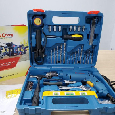 MÁY KHOAN 500W 13MM DONGCHENG DZJ04-13 - HÀNG CHÍNH HÃNG