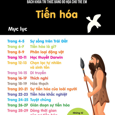 	Infographics - Bách Khoa Tri Thức Bằng Đồ Họa Cho Trẻ Em - Tiến Hóa _DTI