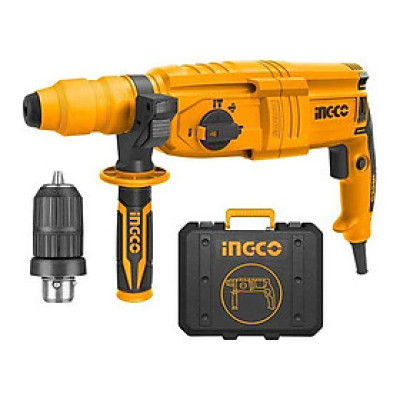 Máy khoan búa 26mm 800W Ingco RGH9028-2 (2 đầu chuyển đổi)- Hàng chính hãng