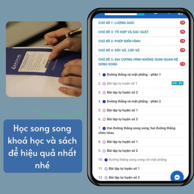 Bộ Sách lớp 12 Chương trình mới - Tổng Ôn Toán Học (Tập 1/Tập 2 Tùy Chọn) - MoonBook