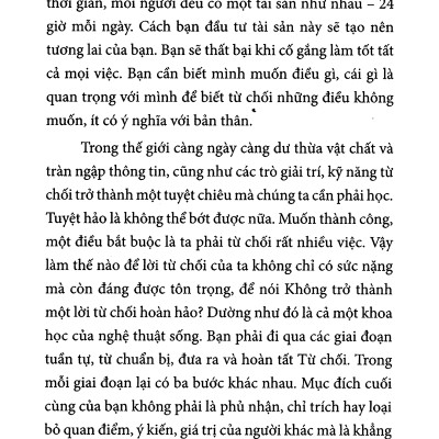 Lời Từ Chối Hoàn Hảo (Quà Tặng Tickbook Đặc Biệt)