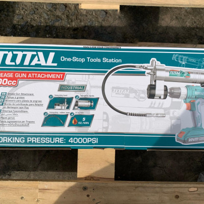 SÚNG BƠM MỠ SỬ DỤNG VỚI MÁY KHOAN PIN TOTAL TGULI2001 - HÀNG CHÍNH HÃNG