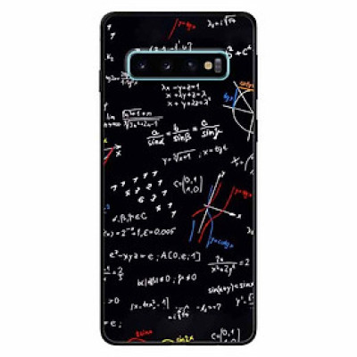 Ốp lưng in cho Samsung S10 Mẫu Toán Học 2