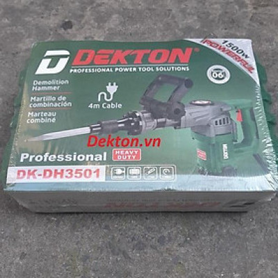 MÁY ĐỤC BÊ TÔNG 1500W   DK-HD3501 DEKTON-HÀNG CHÍNH HÃNG