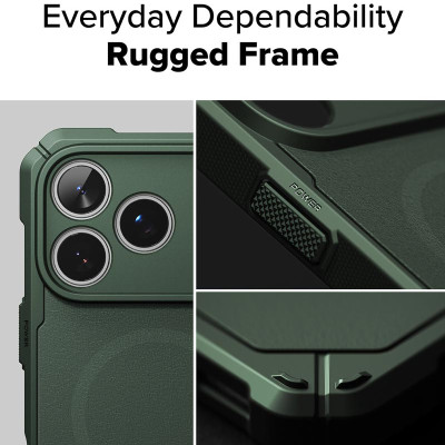 Ốp lưng cho iPhone 17 Pro Max RINGKE Rugged Gear Magnetic - Hàng Chính Hãng