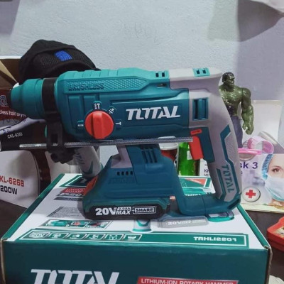 MÁY KHOAN ĐỤC BÊ TÔNG DÙNG PIN 20V 22MM (KHÔNG BAO GỒM PIN VÀ SẠC) TOTAL TRHLI2201 - HÀNG CHÍNH HÃNG