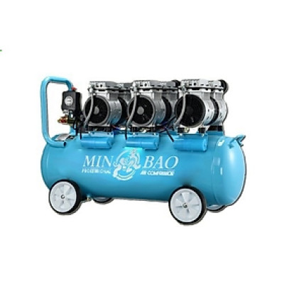 MÁY NÉN KHÍ KHÔNG DẦU (XANH) 850Wx3 MB850-3MBKD8503 MINBAO - HÀNG CHÍNH HÃNG