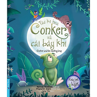 Sách - Tắc Kè Hoa Conker Và Cái Bẫy Khỉ - First News