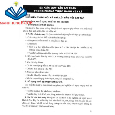 SÁCH - hướng dẫn trả lời câu hỏi & bài tập vật lí 10 (bám sát sách giáo khoa kết nối tri thức với cuộc sống)