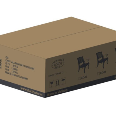 Ghế Nhôm Đúc AC-04-Br