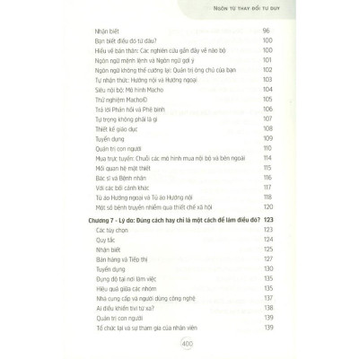 Ngôn Từ Thay Đổi Tư Duy