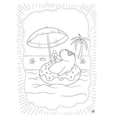 Sách - Bé Tô Màu Capybara - Bộ Trưởng Bộ Ngoại Giao - Người Bạn Thân Thiện